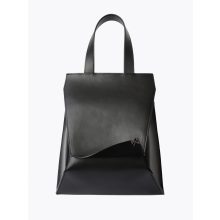 WAVE - prémium bőr női kézitáska - fekete