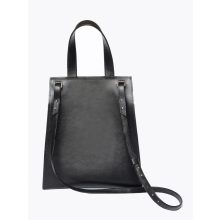 WAVE - prémium bőr női kézitáska - fekete