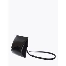 WAVE - prémium bőr női válltáska - fekete