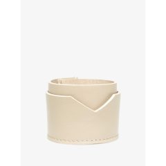 LIÉ - prémium bőr női karkötő - homok