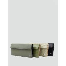 BRICK - prémium bőr női pénztárca - nyomott mintás