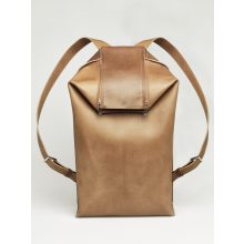 BREAKLINE - prémium bőr férfi hátitáska - natúr barna