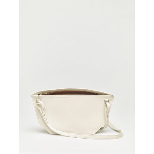 PONS - prémium bőr női borítéktáska - beige