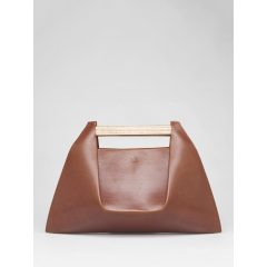 PONS - prémium bőr női kézitáska - gesztenye