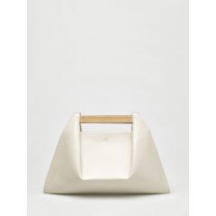 PONS - prémium bőr női kézitáska - beige