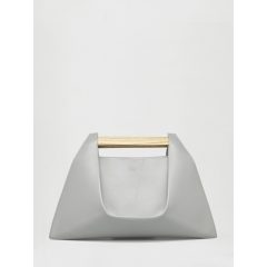 PONS - prémium bőr női kézitáska - szürke