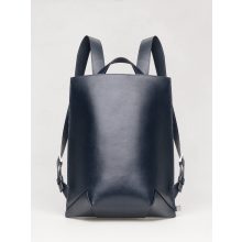 LIÉ - prémium bőr női hátitáska  - sötétkék