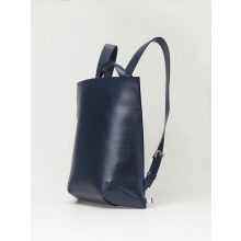 LIÉ - prémium bőr női hátitáska  - sötétkék
