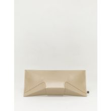 LIÉ - prémium bőr női borítéktáska - homok