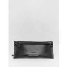 LIÉ - prémium bőr női borítéktáska - fekete