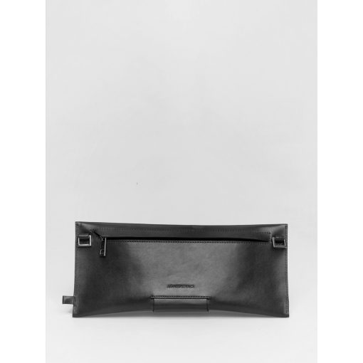 LIÉ - prémium bőr női borítéktáska - fekete