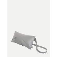 LIÉ - prémium bőr női borítéktáska / crossbody - szürke