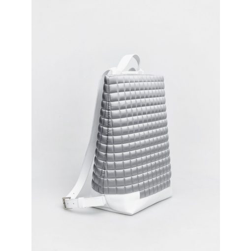 AGATE QUADRA - prémium női hátitáska - ezüst