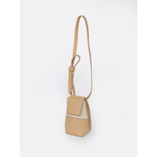 BLANCHE - prémium bőr női telefontartó - pezsgő