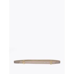 SLOW - prémium bőr női öv - slim - nude