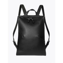 SLOW - prémium bőr női hátitáska - fekete