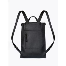 SLOW - prémium bőr női hátitáska - fekete