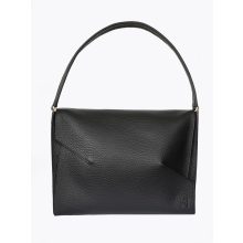 SLOW - prémium bőr női válltáska - fekete