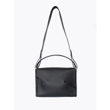 SLOW - prémium bőr női kézitáska / válltáska - fekete