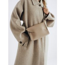 SLOW - prémium bőr női válltáska / crossbody - nude