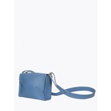 SLOW - prémium bőr női válltáska / crossbody - Atlantis kék