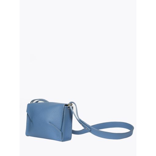 SLOW - prémium bőr női válltáska / crossbody - Atlantis kék