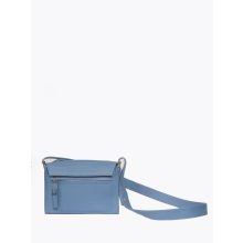 SLOW - prémium bőr női válltáska / crossbody - Atlantis kék