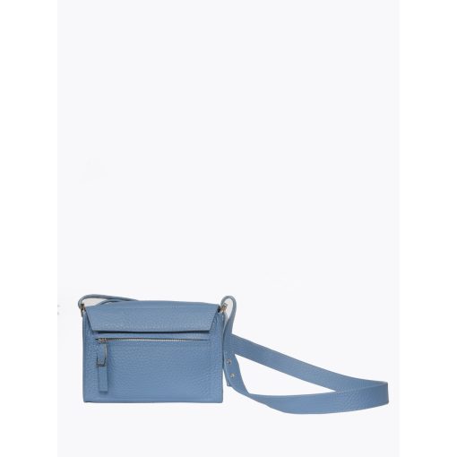 SLOW - prémium bőr női válltáska / crossbody - Atlantis kék