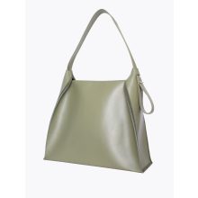 Clarté  - prémium bőr női válltáska / hobo XL - padlizsán