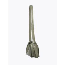 Clarté - prémium bőr női mini válltáska / crossbody - olíva