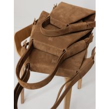 PASSAGE -  válltáska XL - dohánybarna