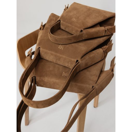 PASSAGE -  válltáska XL - dohánybarna