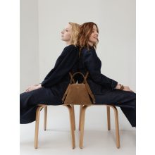 PASSAGE -  kézitáska és válltáska - dohánybarna