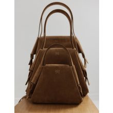 PASSAGE -  kézitáska és válltáska - dohánybarna