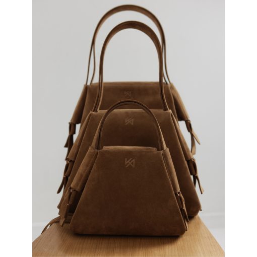 PASSAGE -  kézitáska és válltáska - dohánybarna