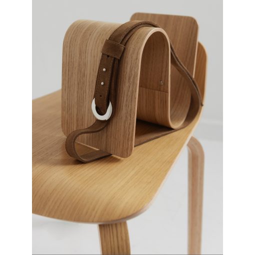 PASSAGE  - prémium bőr női öv - dohánybarna